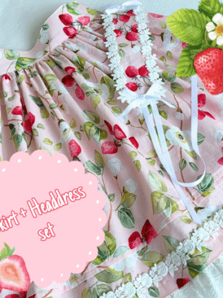 Blooming Berries set (Skirt+Headdress)